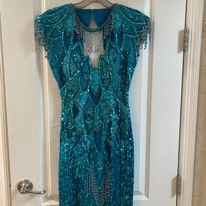 Old vintage dress. Great for theme party or Halloween